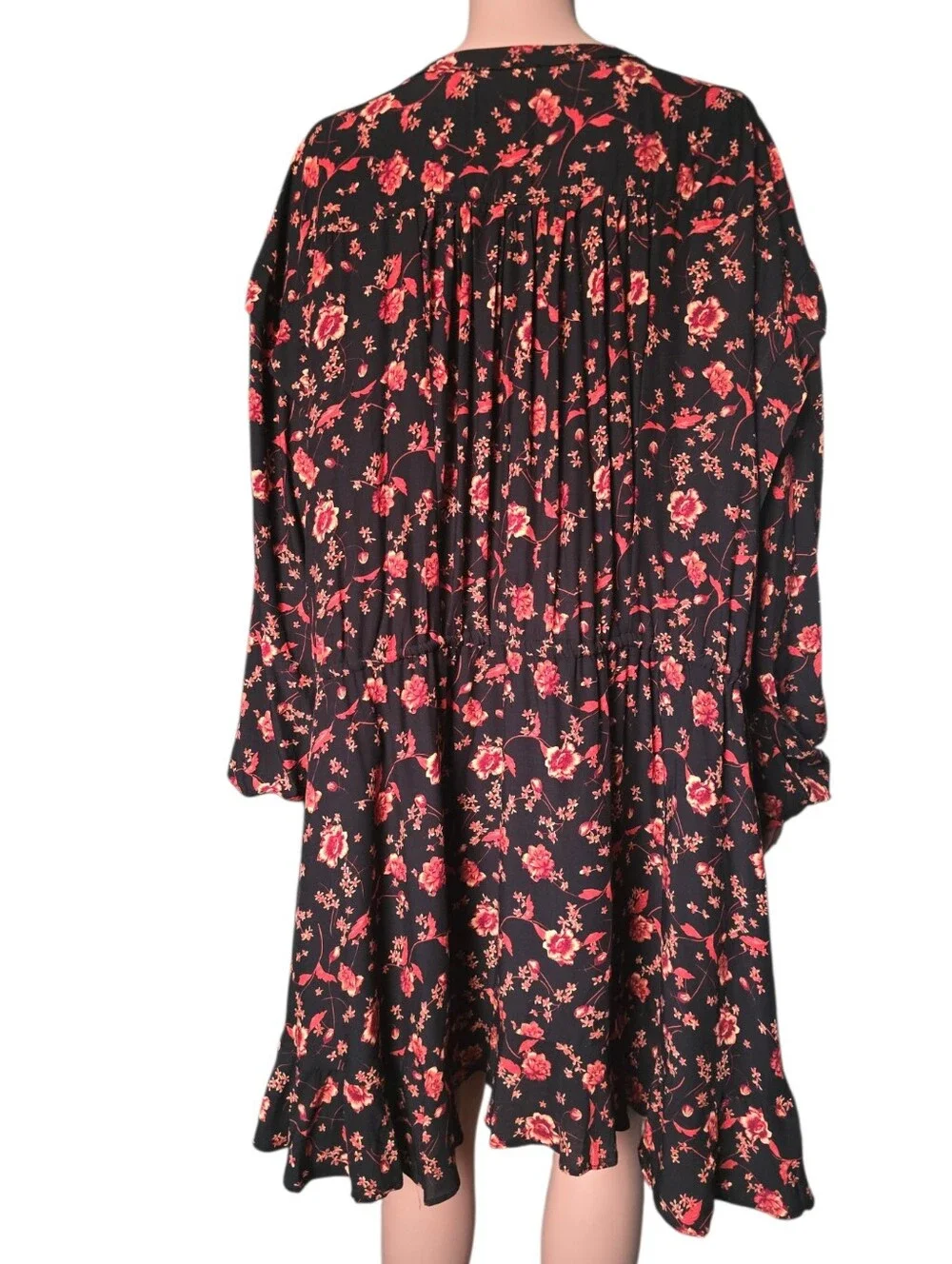 Free People Flower Fields Mini Dress in Dark Combo